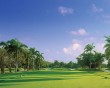 Fairway shot at Half Moon Golf Course in Montego Bay, Jamaica.